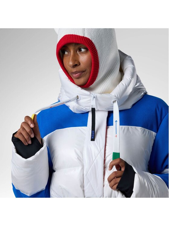 Rossignol Rossignol Kurtka narciarska W Jcc Corduroy Down Ski Jacket Biały Regular Fit