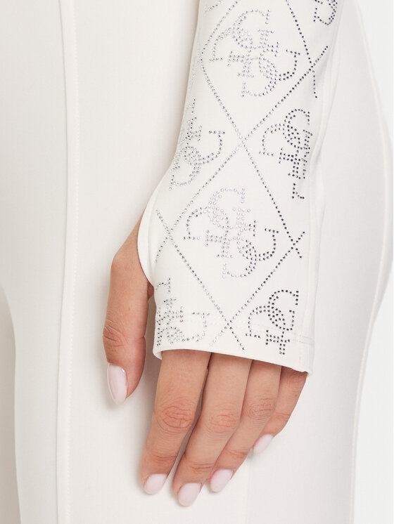 Guess Guess Jumpsuit W5BD1P K7182 Écru Slim Fit