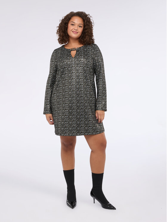 Fiorella Rubino Fiorella Rubino Vestito da giorno 7059T001703N0Z3 Nero A-Line Fit