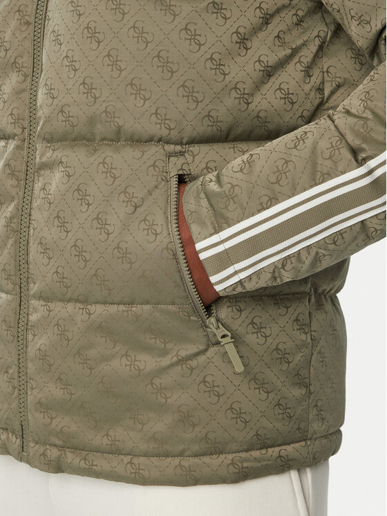Guess Guess Зимно яке Z5BL02 WFIQ2 Зелен Regular Fit