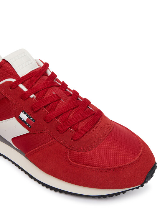 Tommy Jeans Tommy Jeans Αθλητικά Tjm Eva Runner Mix Material EM0EM01737 Κόκκινο
