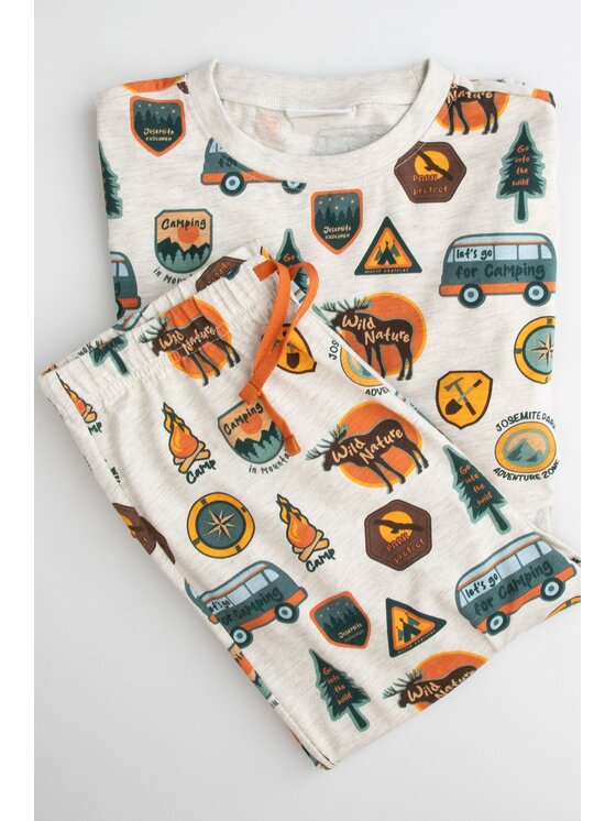 Coccodrillo Coccodrillo Pyžamo ZC6448108PJS-022 Barevná Regular Fit