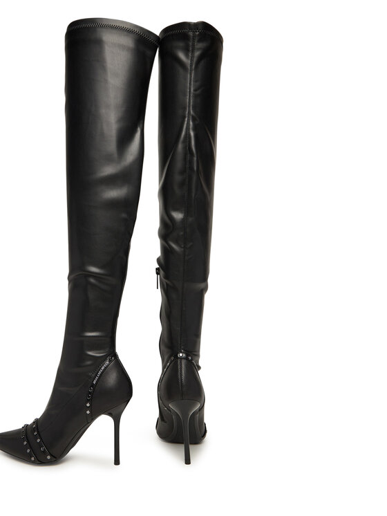 KARL LAGERFELD KARL LAGERFELD Kozačky KL30987 Černá