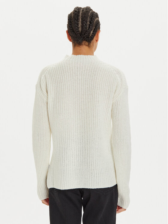 HUGO Hugo Svetr 50529354 Écru Relaxed Fit