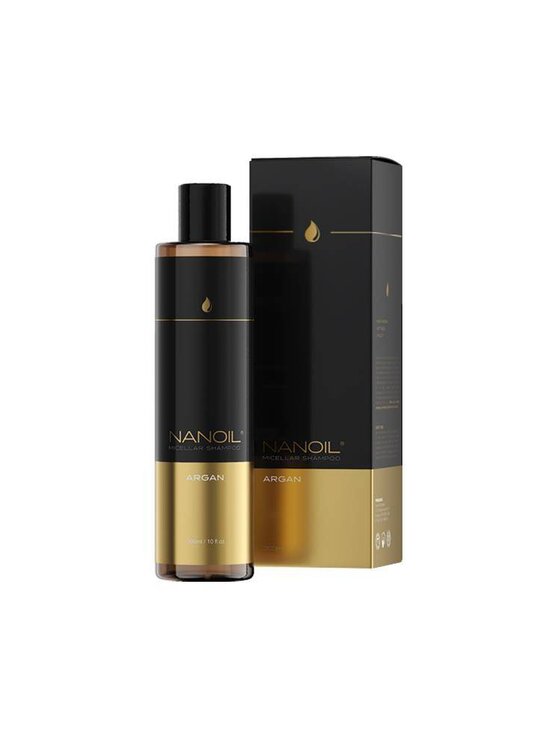 Nanoil Nanoil Argan Micellar Shampoo micelarny szampon z olejkiem arganowym 300ml Szampon do włosów
