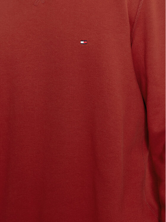 Tommy Hilfiger Tommy Hilfiger Pulóver Essential MW0MW37232 Piros Regular Fit