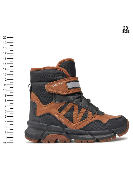 Geox Geox Zimski škornji J Flexyper Plus Boy J36LCD 0MEFU CR69B M Rjava