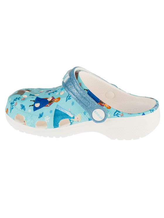 Crocs Crocs Klapki Frozen Baya Clog Kids Niebieski