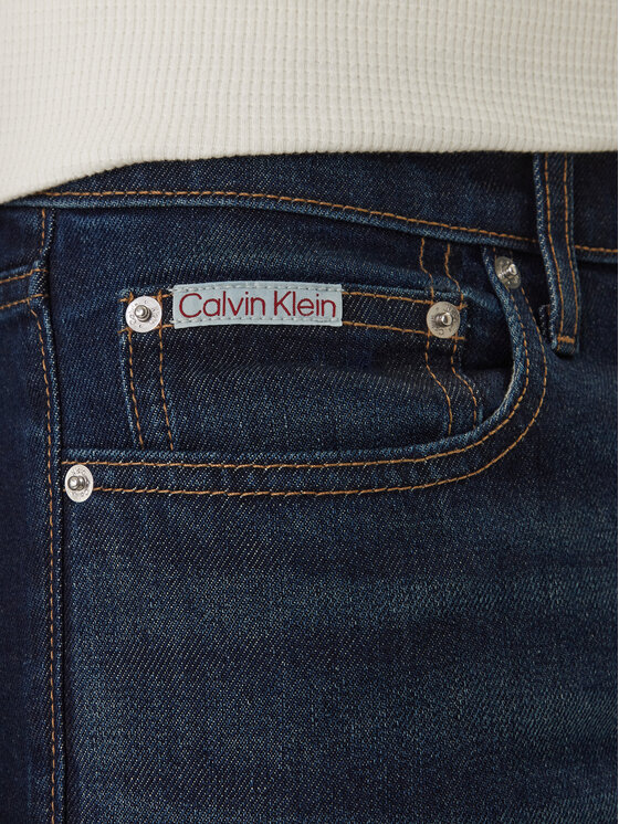 Calvin Klein Jeans Calvin Klein Jeans Jeansy LV04RD740G Granatowy Slim Fit