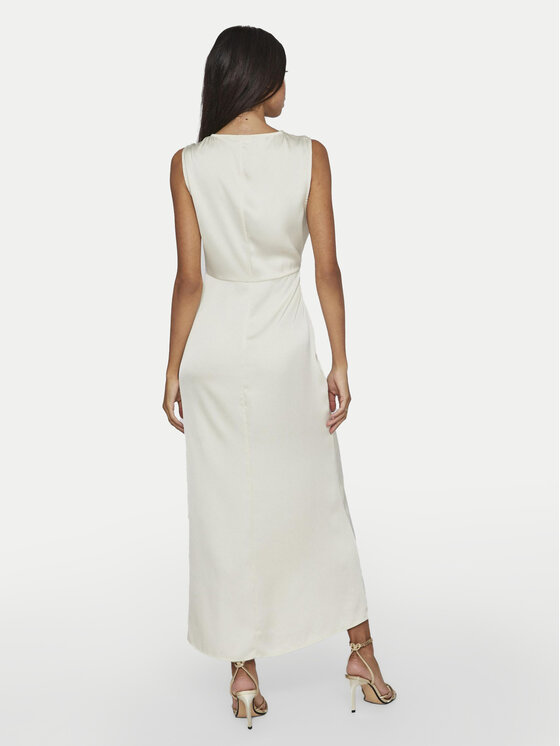Vila Vila Coctailkleid Ravenna 14094685 Beige Regular Fit
