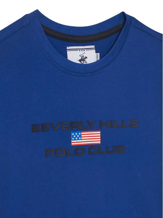 Beverly Hills Polo Club Beverly Hills Polo Club Póló P-SS26B-TS0132 Kék Regular Fit