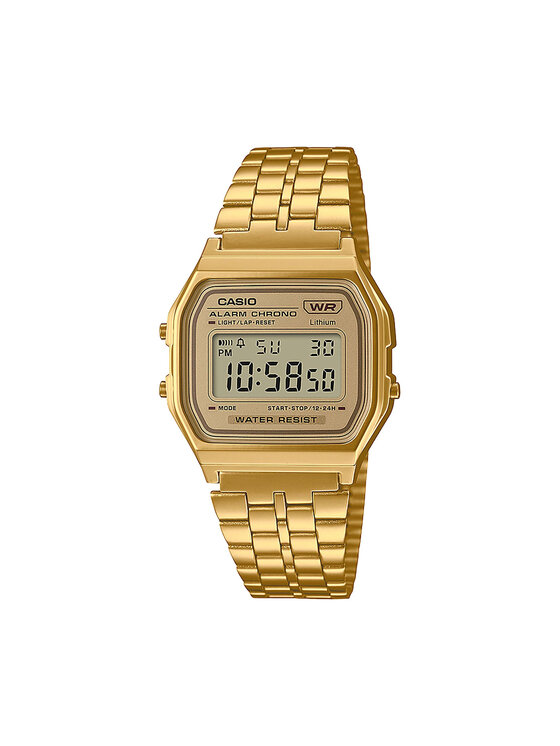 Casio Casio Zegarek Vintage A158WETG-9AEF Złoty