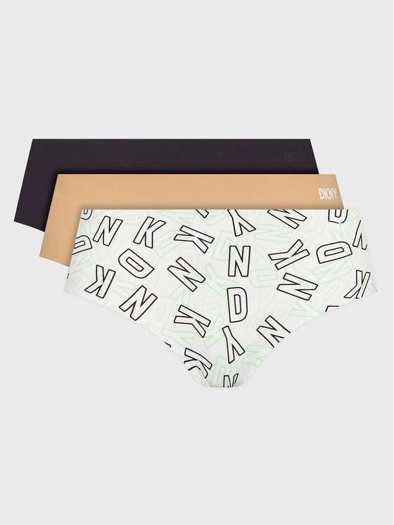 DKNY Set 3 parov spodnjih hlačk DK5028BP3 Pisana