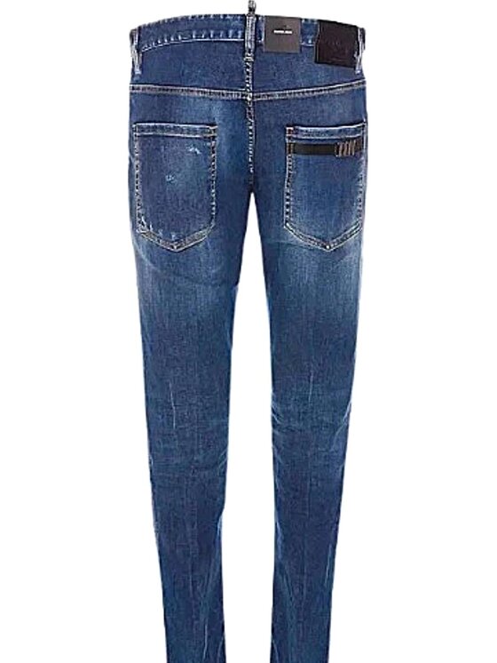 Dsquared2 Dsquared2 Jeansy S79LA0063 Niebieski Regular Fit