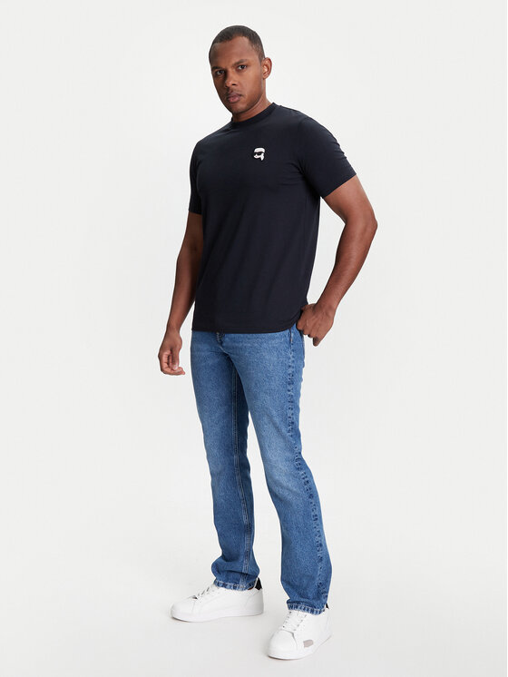 KARL LAGERFELD KARL LAGERFELD Jeansy 265840 553875 Modrá Slim Fit