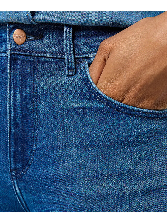 Wrangler Wrangler Jeans 112356388 Blu Straight Leg