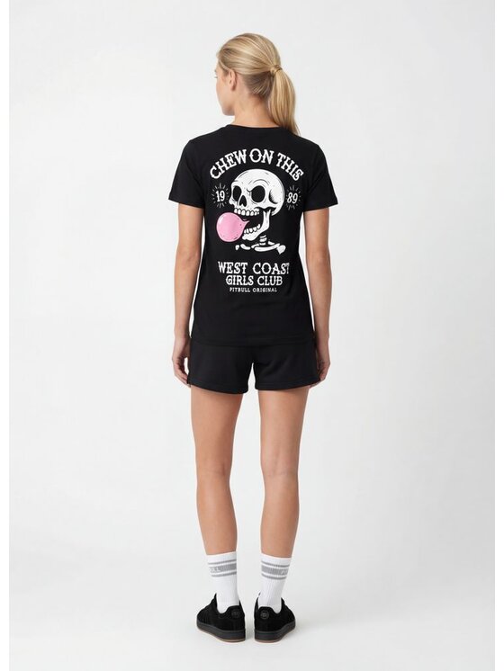 PITBULL PITBULL T-Shirt CHEW ON THIS Czarny Regular Fit