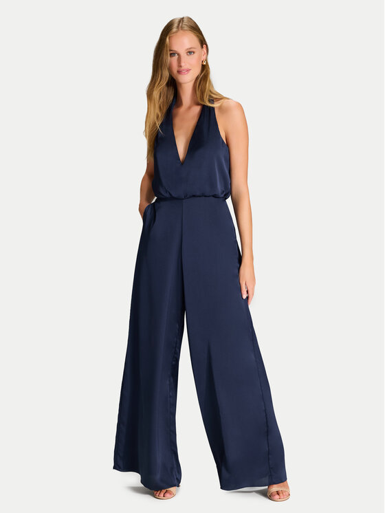 Hey Kyla Hey Kyla Kezeslábas 3AJ002HK Sötétkék Wide Leg