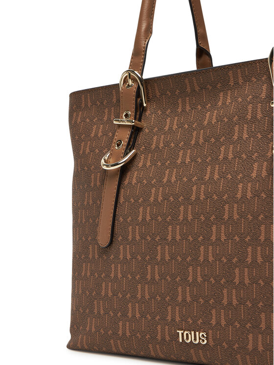 TOUS TOUS Ročna torba Buckles Silhouette 2002201943 Rjava