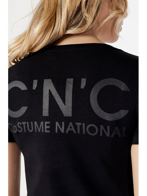 Costume National Costume National T-shirt LOGO Nero Shirt Fit