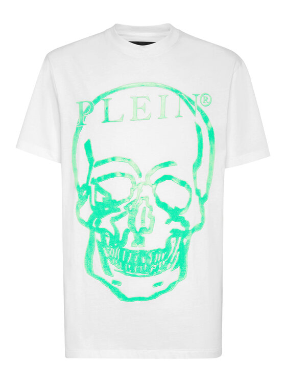 PHILIPP PLEIN PHILIPP PLEIN T-shirt 3835 Bianco Regular Fit