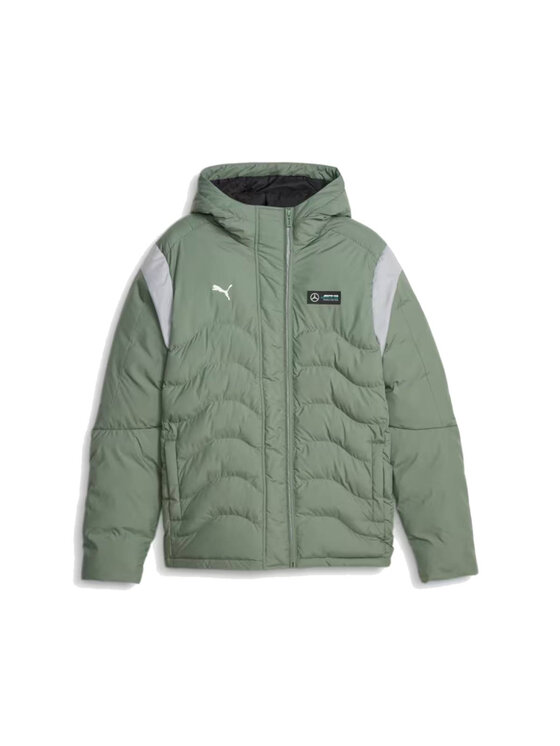 Puma Puma Kurtka zimowa Mercedes Zielony Regular Fit