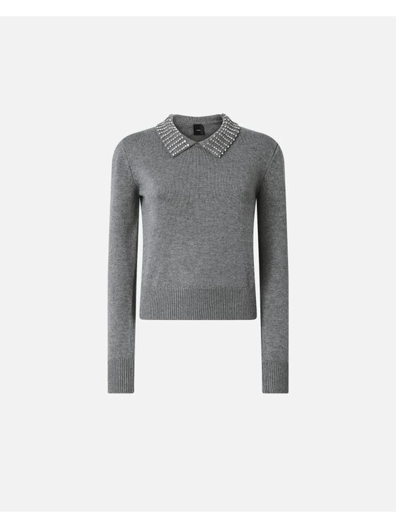 PINKO PINKO Maglione 85905 Grigio Regular Fit