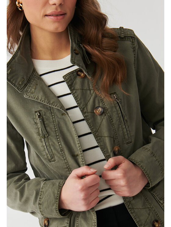 TATUUM TATUUM Kurtka przejściowa MALIBA Khaki Classic Fit
