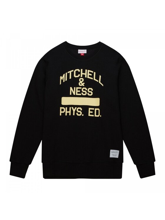 Mitchell & Ness Mitchell & Ness Mikina BRANDED FASHION GRAPHIC CREW Černá Regular Fit
