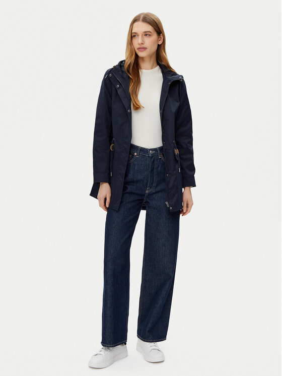 ONLY ONLY Parka Louise 15312869 Granatowy Regular Fit