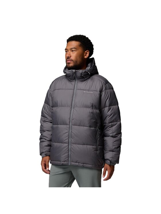 Columbia Columbia Kurtka zimowa Pike Lake II Long Jacket 2050931025 Szary Regular Fit