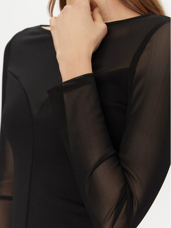 Rinascimento Rinascimento Body CFC0121148003 Negru Slim Fit