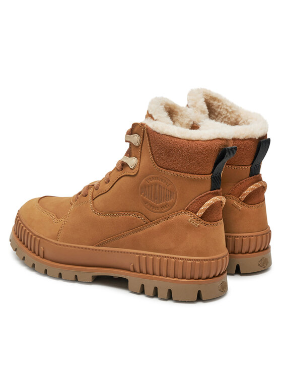 Palladium Palladium Pohodni čevlji Pallashock Warm Wp 74351-252-M Rjava