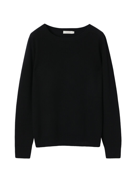 TATUUM TATUUM Sweter ROSSA Czarny Classic Fit