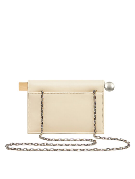 JACQUEMUS JACQUEMUS Geantă La Petite Pochette Rond C 241BA392-3171 Écru