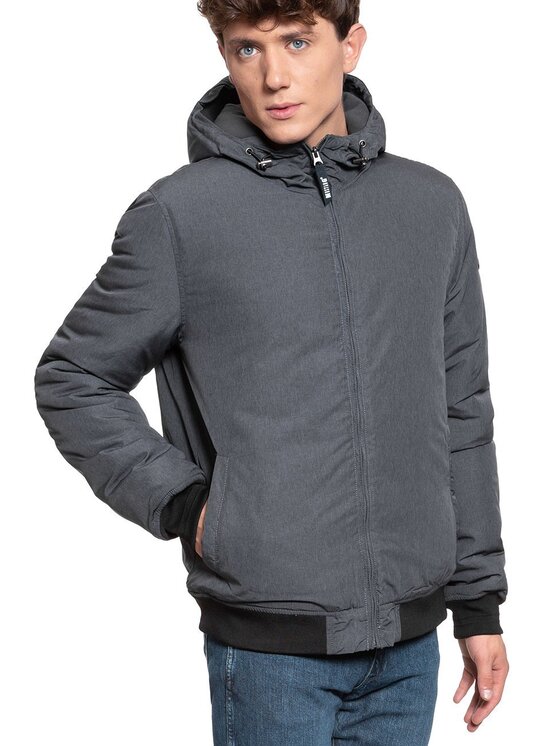 Mustang Mustang Giacca di transizione DANIEL H BLOUSON Grigio Regular Fit