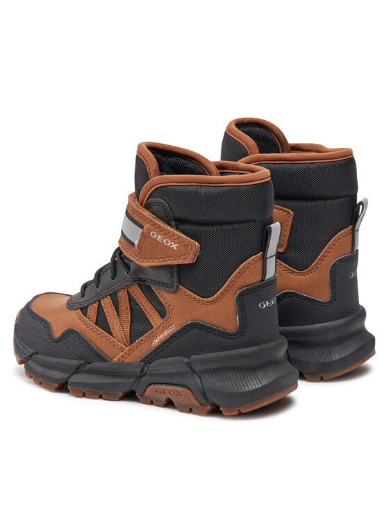 Geox Geox Zimski škornji J Flexyper Plus Boy J36LCD 0MEFU CR69B M Rjava