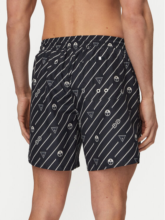 Guess Guess Plavecké šortky M6GZ20 W2170 Tmavomodrá Regular Fit