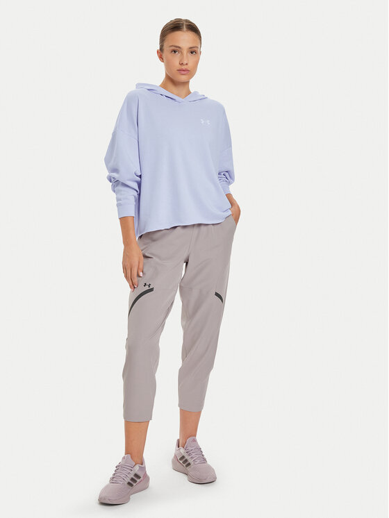 Under Armour Under Armour Суитшърт Ua Rival 1382736 Виолетов Loose Fit