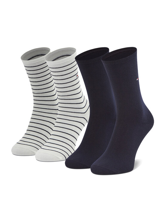 Tommy Hilfiger Tommy Hilfiger Ilgos kojinės 100001494 Balta