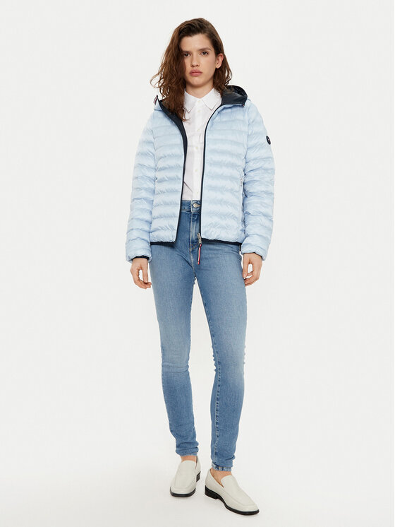 Tommy Hilfiger Tommy Hilfiger Átmeneti kabát WW0WW45317 Kék Regular Fit