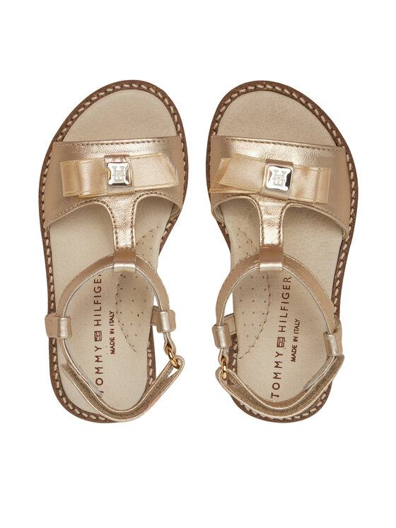 Tommy Hilfiger Tommy Hilfiger Sandale Sandalo T1A2-33940-0220 S Zlatna