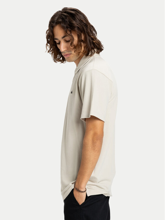 Quiksilver Quiksilver Poloshirt Mw Pique Polo EQYKT04392 Beige Regular Fit