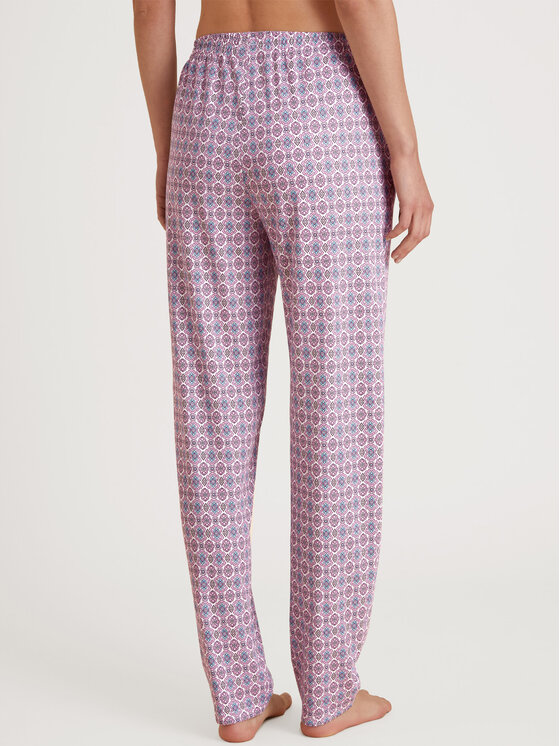 Calida Calida Spodnie materiałowe 29171 Różowy Comfortable Fit
