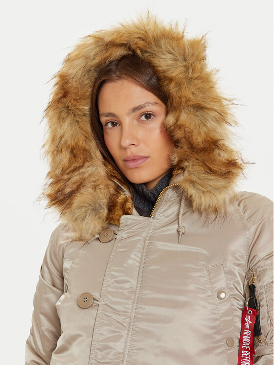 Alpha Industries Alpha Industries Куртка парка 113007 Коричневий Regular Fit