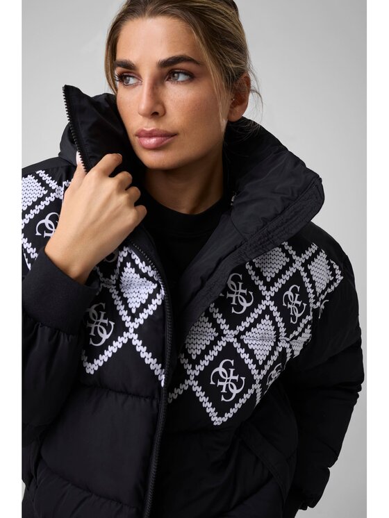 Guess Guess Bunda pro přechodné období 185414 Černá Classic Fit