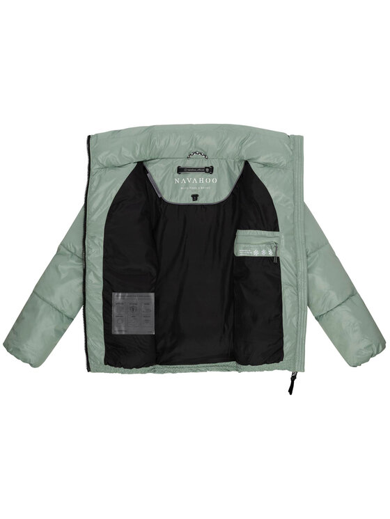 Navahoo Navahoo Kurtka zimowa Eispacht Zielony Regular Fit