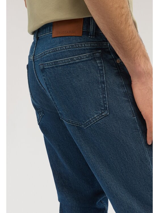 Trussardi Trussardi Jeansy P400HD04840N0DD Niebieski Skin Fit