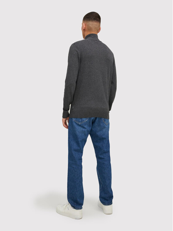 Jack&Jones Jack&Jones Пуловер Emil 12189339 Сив Regular Fit