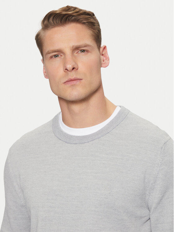 Marc O'Polo Marc O'Polo Пуловер M20 5023 60074 Светлосив Regular Fit
